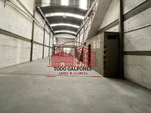 Galpón 480m² S/Lote 8*50 Techo 7m alt entrada de camión