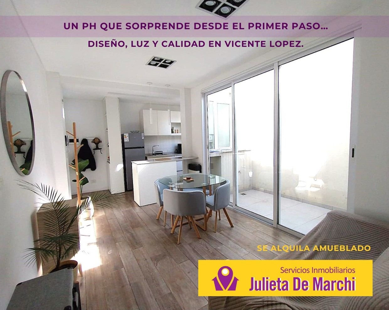 PH de 2 ambientes totalmente remodelado, amueblado y sin expensas en Vicente López