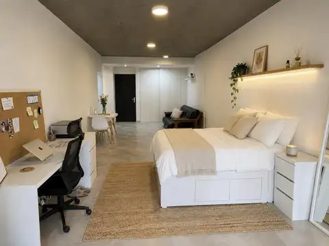 Campus vista, departamento 1 amb. en venta, C/cochera cubierta, balcón y parrilla.