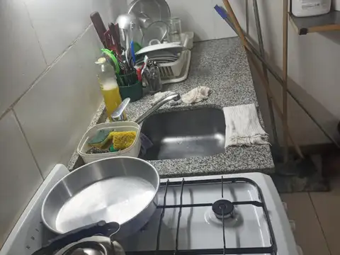Departamento 2 ambientes con 1 baño