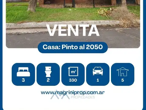 Casa en Venta con 1 cochera
