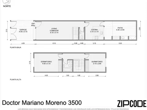 Depto Tipo Casa en Venta de 3 ambientes