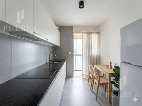 Departamento 2 ambientes con 1 baño