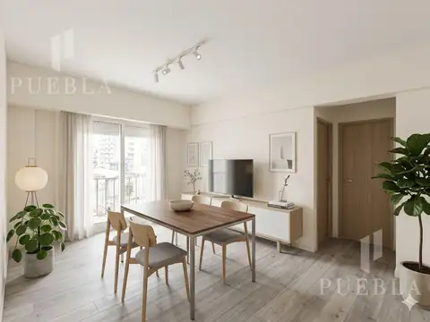 Departamento en Venta de 2 ambientes