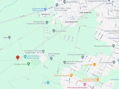 Terreno de 2 ha. en Calle 156 y 4 (entre las vías) ¡RETASADO