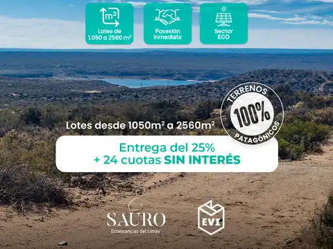 Lote En Neuquén - Loteo Sauro Ecoestancias Del Limay - Lotes hasta 990 m2