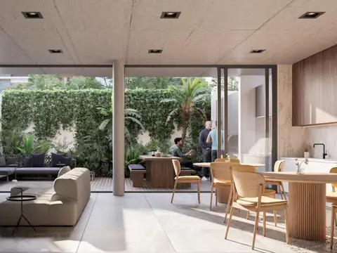 Departamento de 2 ambientes en venta en Palermo Hollywood