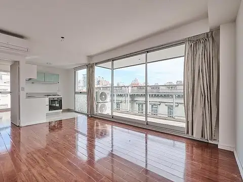Departamento 2 ambientes Semipiso Luminoso Vista abierta Impecable al frente en Recoleta
