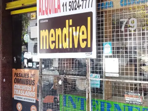 EXCELENTE LOCAL ZONA COMERCIAL