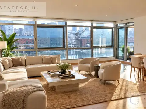 Alquiler departamento 4 ambientes, con 3 suites, balcón dique amenities - 2 cocheras - madero center