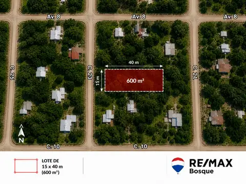 Lote en venta de 600 m² en Las Toninas 