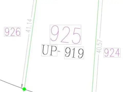 Terreno en Venta de 850,0 m2
