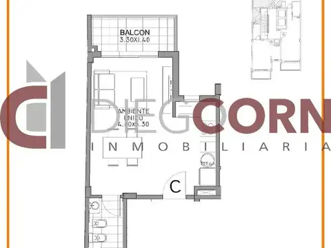 Departamento en Venta Apto profesional