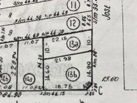 Terreno en Venta de 349,0 m2
