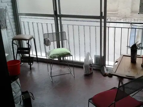 Departamento 2 ambientes Caballito balcon lateral