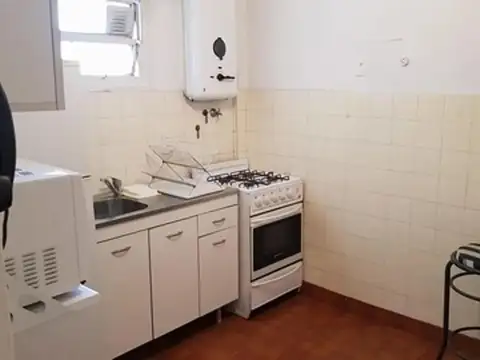 Departamento 2 ambientes con 1 baño