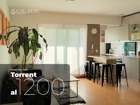 Departamento En Venta . En Parque Chas - 3 Ambientes - Al Frente Con Balcon Aterrazado Y Parrilla Propia
