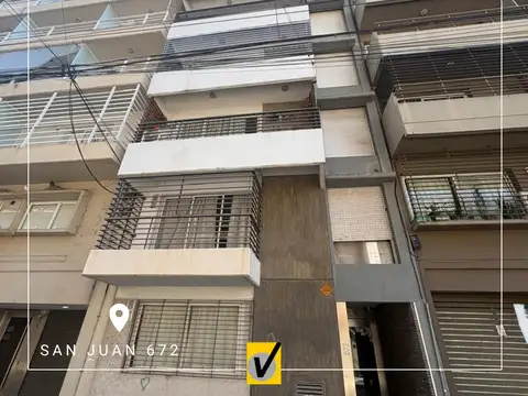ALQUILER - DEPARTAMENTO 1 DORMITORIO C/ BALCÓN - SAN JUAN 672, BARRIO MARTIN, ROSARIO