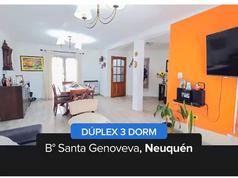 Duplex 3 dorm en VENTA Bº Santa Genoveva Neuquen