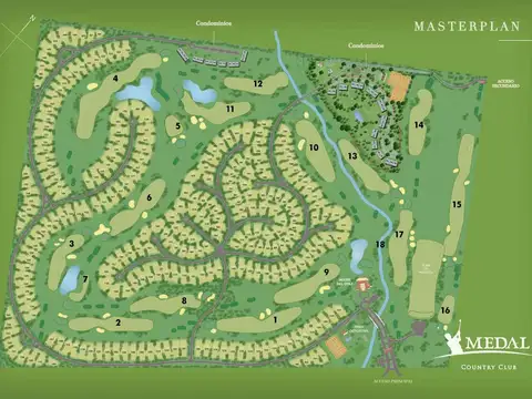 Terreno en Venta en Medal Country club, USD 28.000