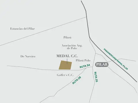 Terreno en Venta en Medal Country club, USD 34.500