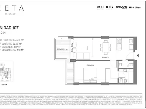 Departamento en Venta en Belgrano, Capital Federal