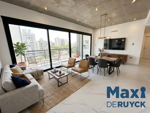 Financia en ahsta 120 cuotas. Departamento 3 ambientes con 2 baños y amplio balcon, cochera opcional
