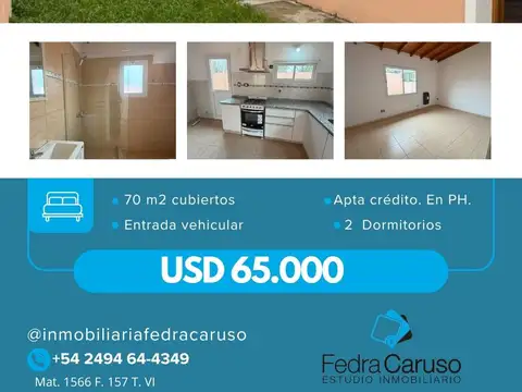 Casa en PH – Sáenz Peña al 1900 (detrás del Procrear)