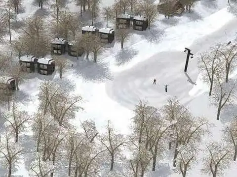 Ruta 19, acceso cerro Chapelco