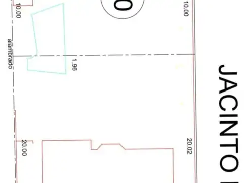 Terreno en Venta 10  mts Frente