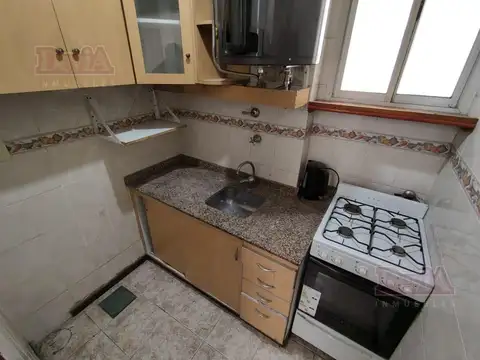 Departamento 2 ambientes con 1 baño