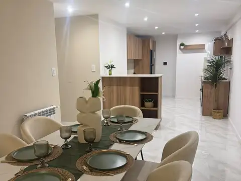 Departamento 2 ambientes con 2 baños