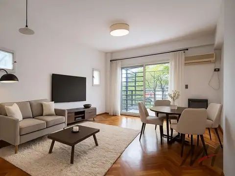 2 ambientes con balcon en Belgrano