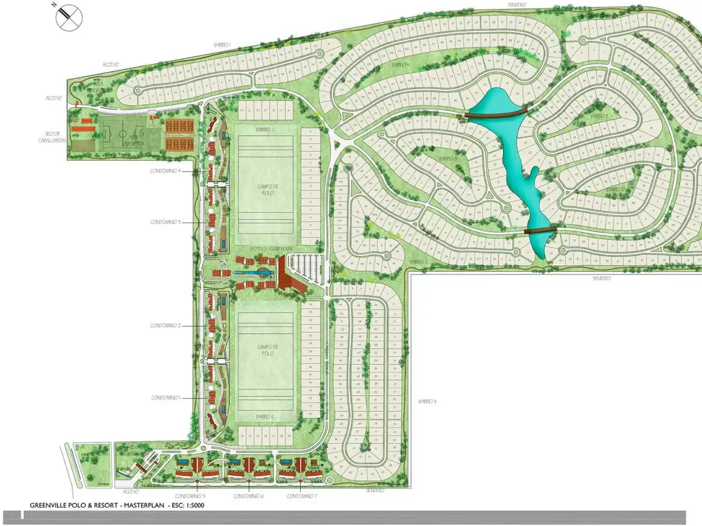 Terreno en Venta en Greenville Polo & Resort