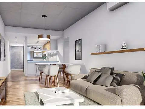 Departamento 3 ambientes con 1 baño