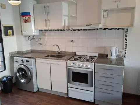 Monoambiente amplio con pileta en Nuñes