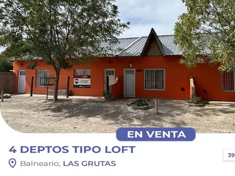 Venta 4 departamentos tipo loft en las grutas