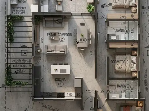 Casa en Venta con 1 cochera