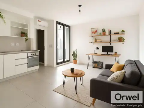 MONOAMBIENTE EN PALERMO HOLYWOOD. AMENITIES. UBICACION 10. LUMINOSO. SEG. 24 HS.