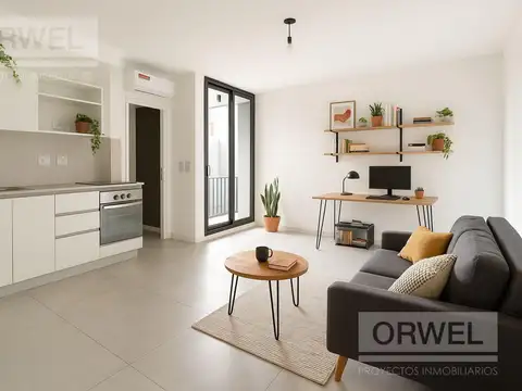 MONOAMBIENTE EN PALERMO HOLYWOOD. AMENITIES. UBICACION 10. LUMINOSO. SEG. 24 HS.