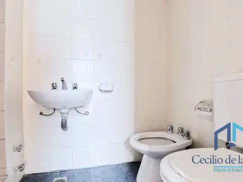 Departamento 3 ambientes con 2 baños