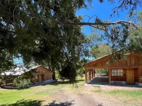 cabañas con jardín habilitadas para turismo en Potrerillos