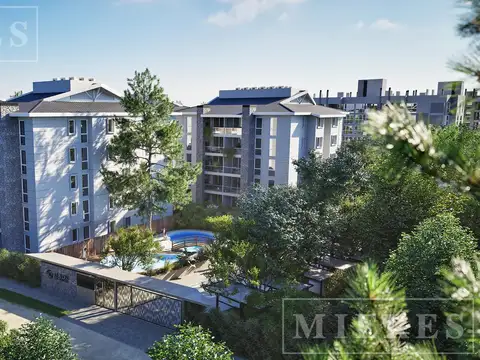 Departamento 3 ambientes con parrilla y jardin en venta Altos Los Robles, Loma Verde