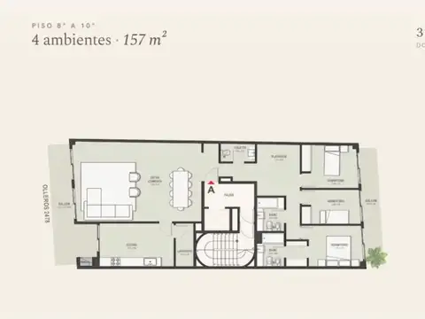 Venta de Departamento 4 Ambientes