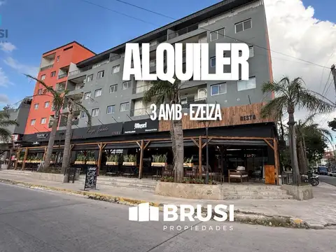 Alquiler de departamentos  3 ambientes en Centro de Ezeiza