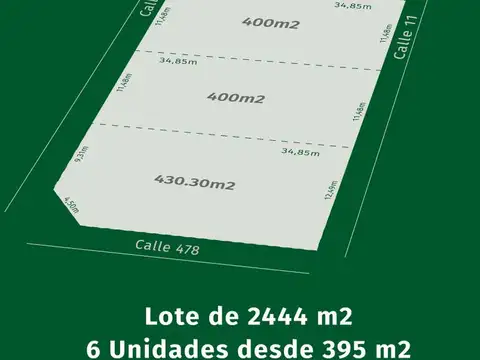 Terreno en venta en City Bell - Dacal Bienes Raíces