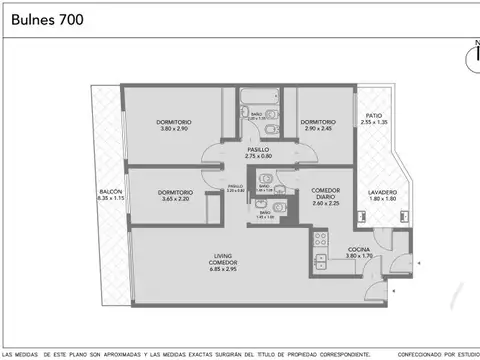 Departamento en Venta de 4 ambientes