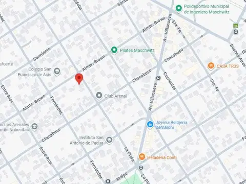 Terreno en Venta 29  mts Fondo