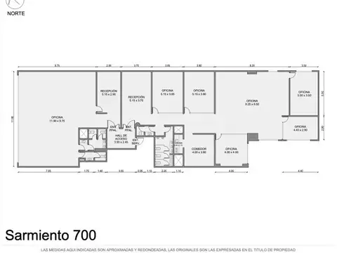 Sarmiento 700, Piso 4