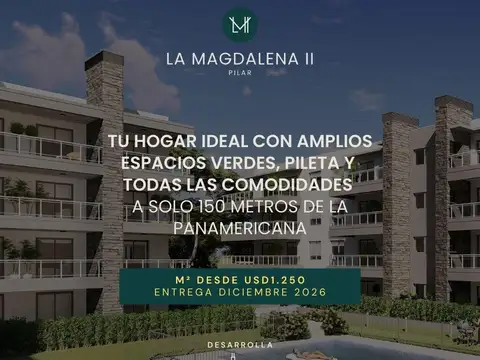 Departamento en Venta con 1 cocheras